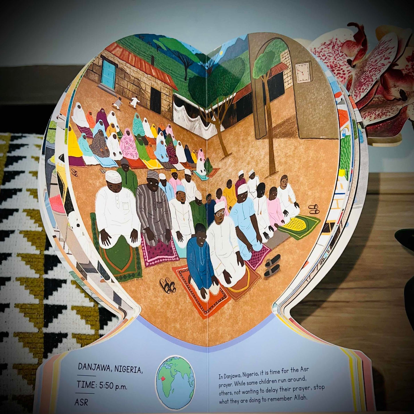 A World Always Praying - Islamic Children's Book