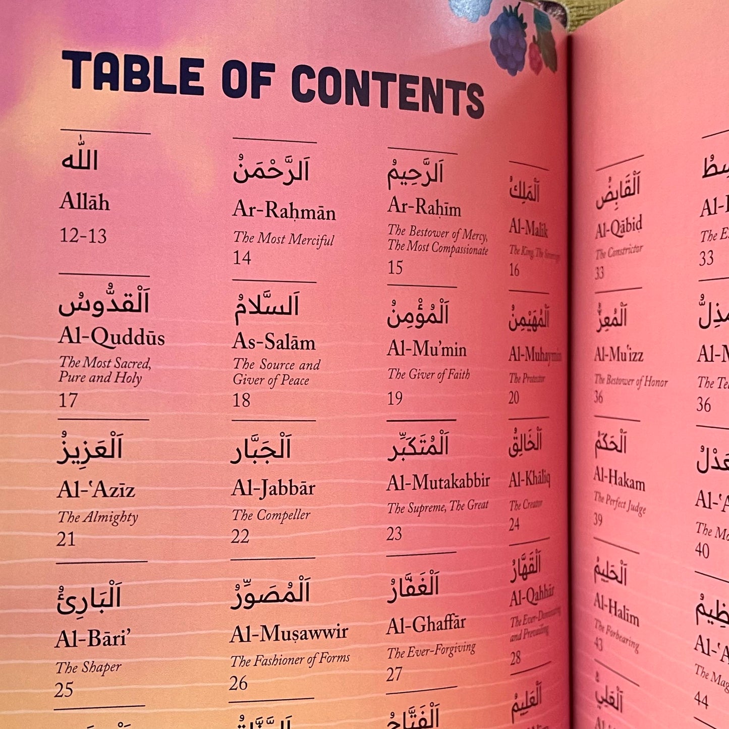 Atlas of Al Asma Ul Husna - Islamic Children's Book