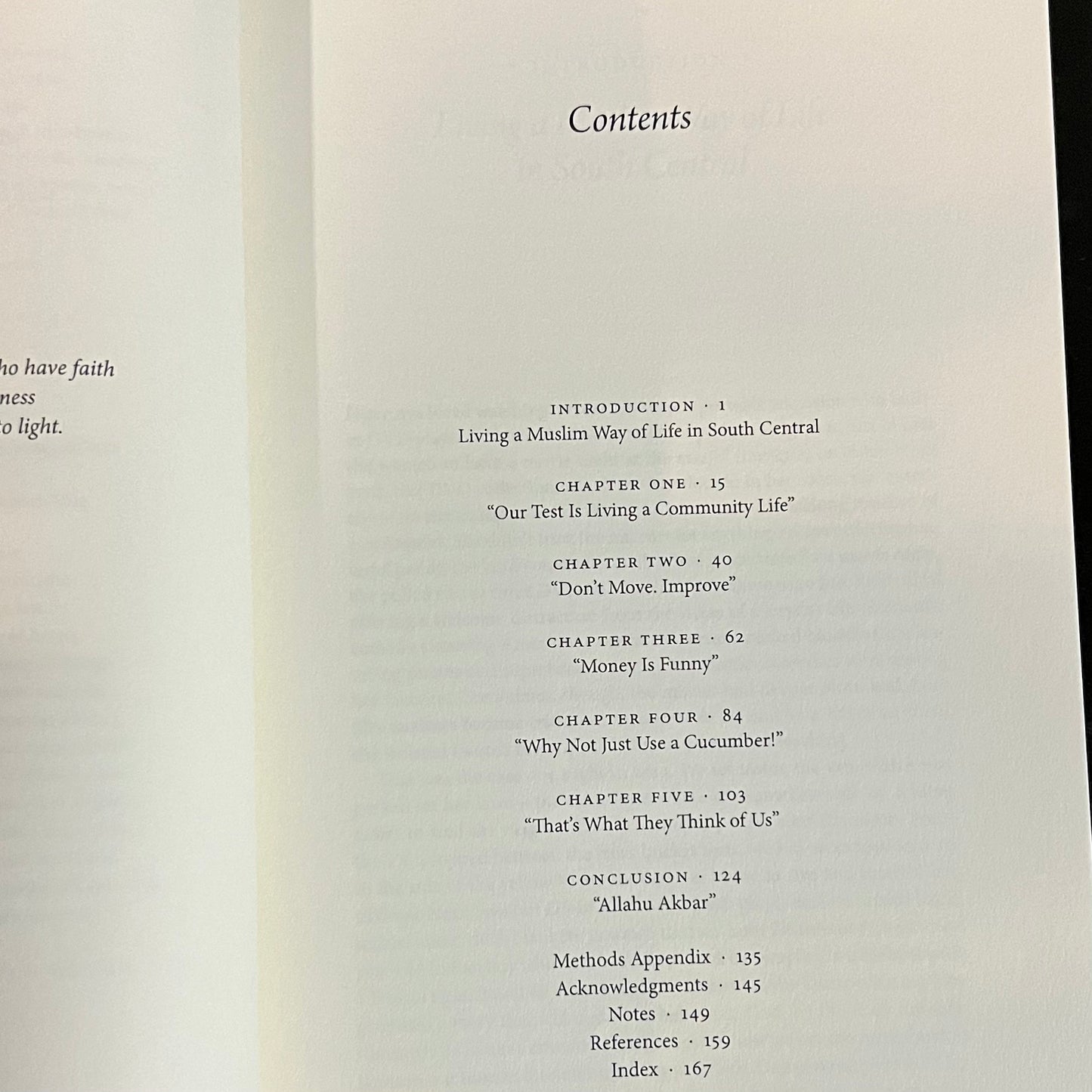 Believing in South Central