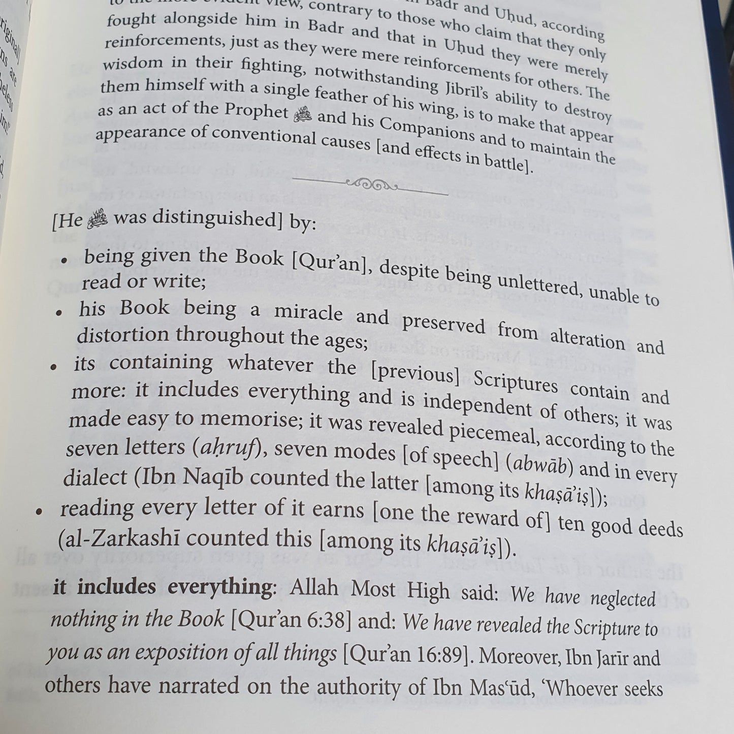 Muhammadﷺ: His Pre-eminence and Special Characteristics