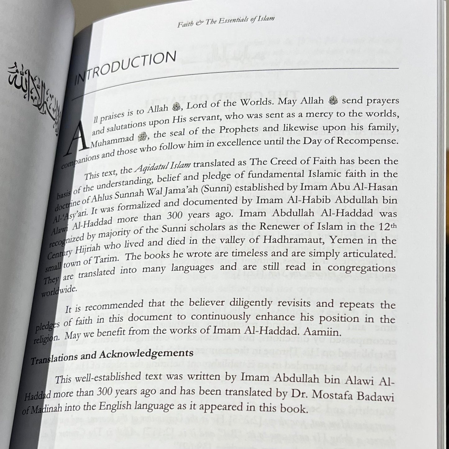 Faith and the Essentials of Islam