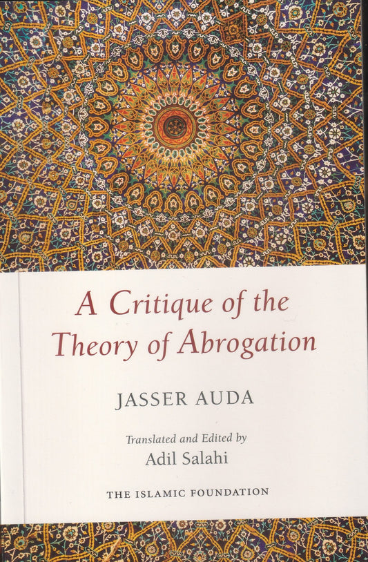A Critique of the Theory of Abrogation (PB)