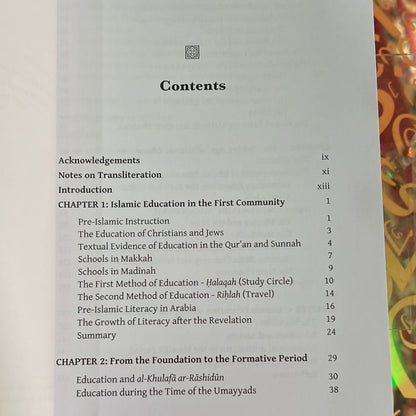 A Social History Of Education In The Muslim World