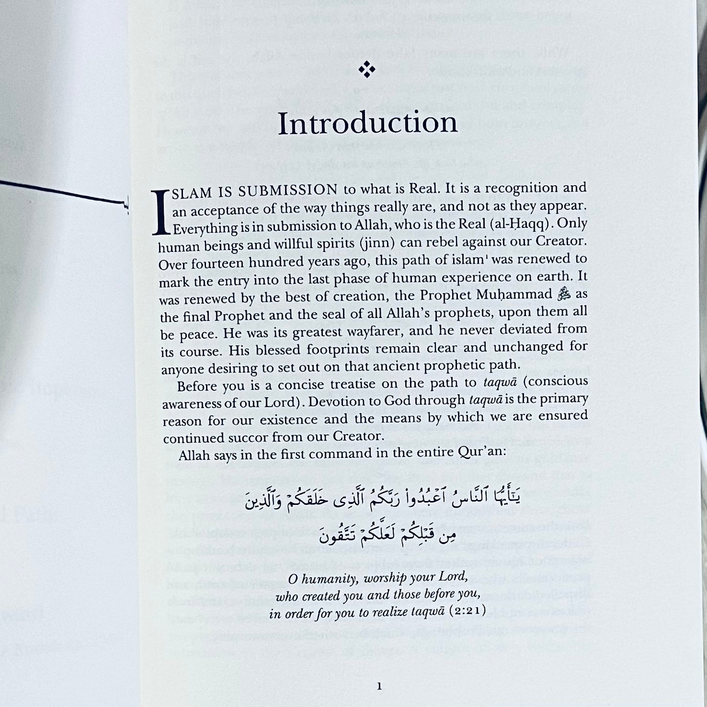 Agenda to Change Our Condition