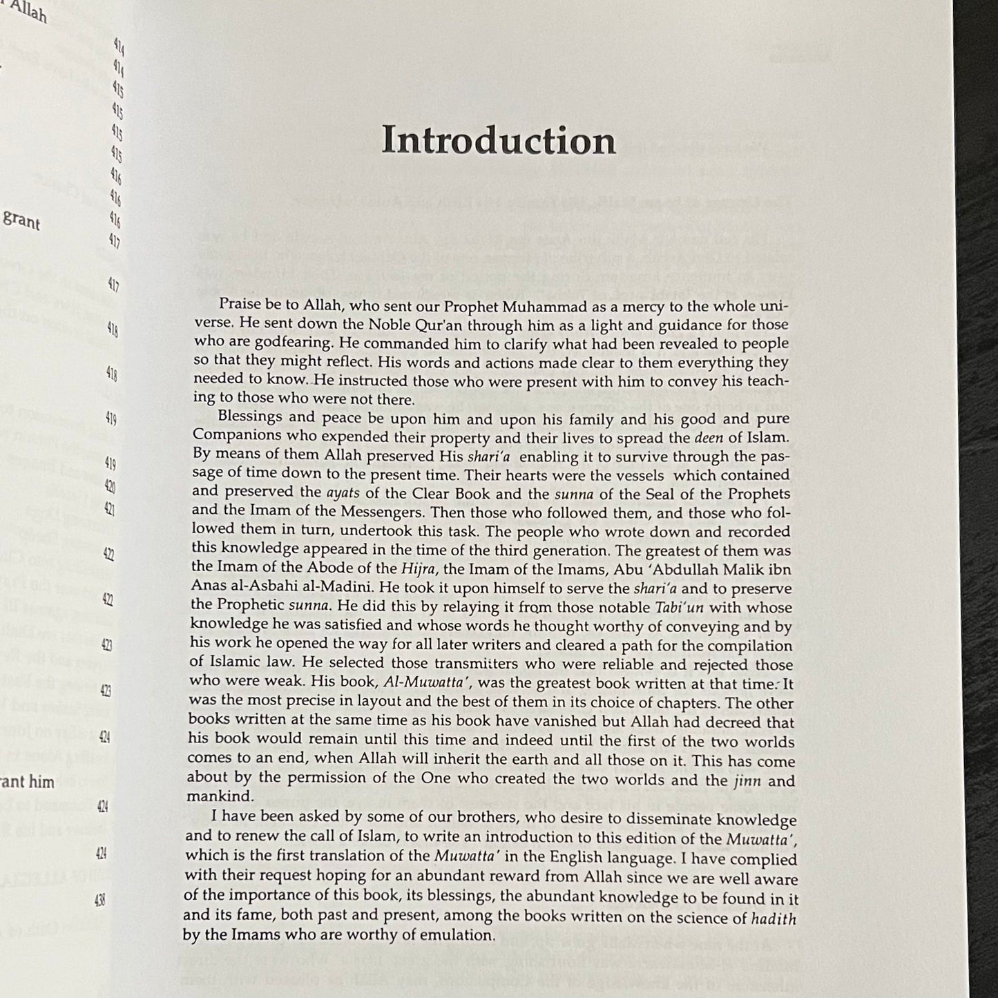 Al-Muwatta of Imam Malik ibn Anas - The First Formulation of Islamic Law