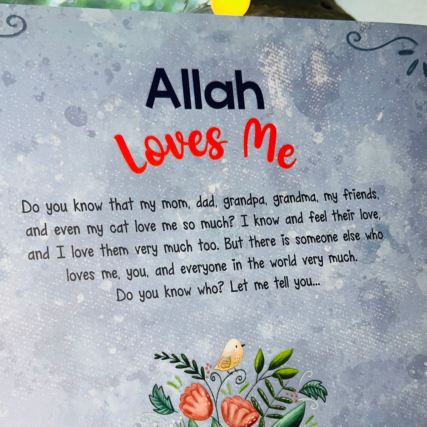 Allah Loves Me - Islamic Children's Book