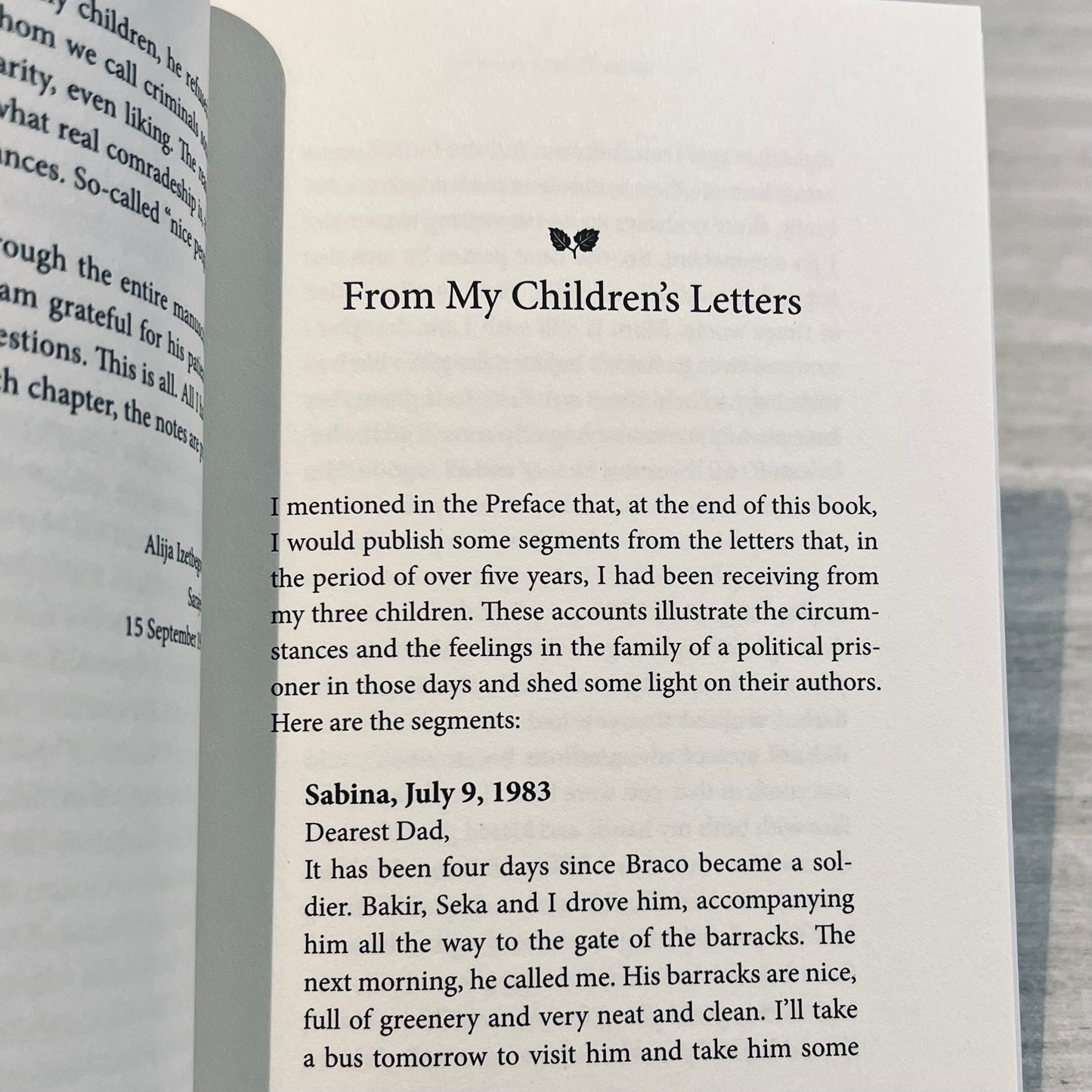 From My Children's Letters