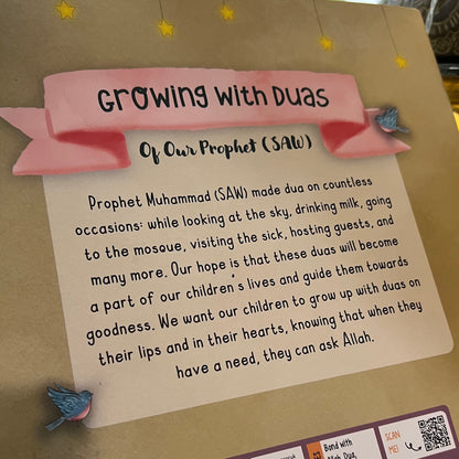 Growing With Duas 2 - Islamic Children's Book