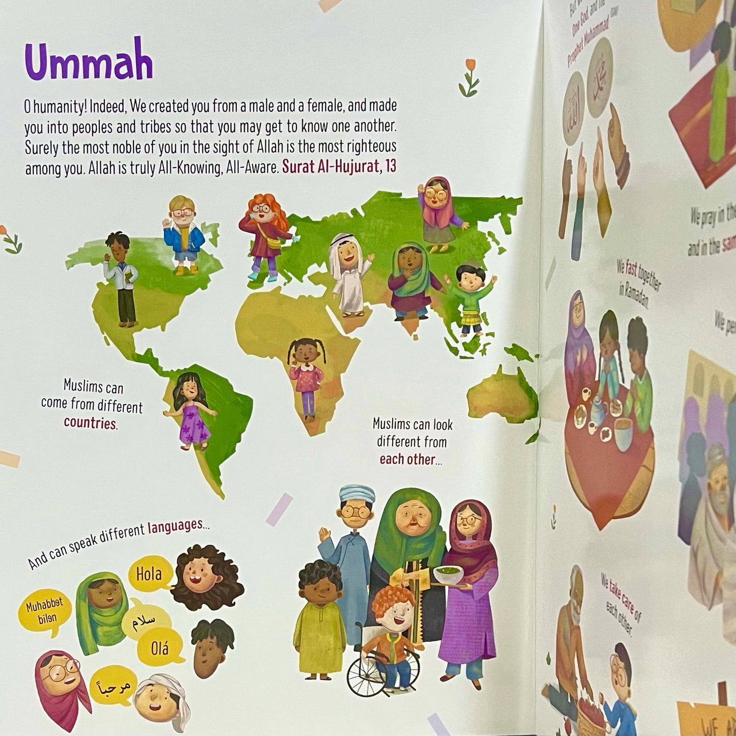 Here's Our Religion - Children's Islamic Board Book