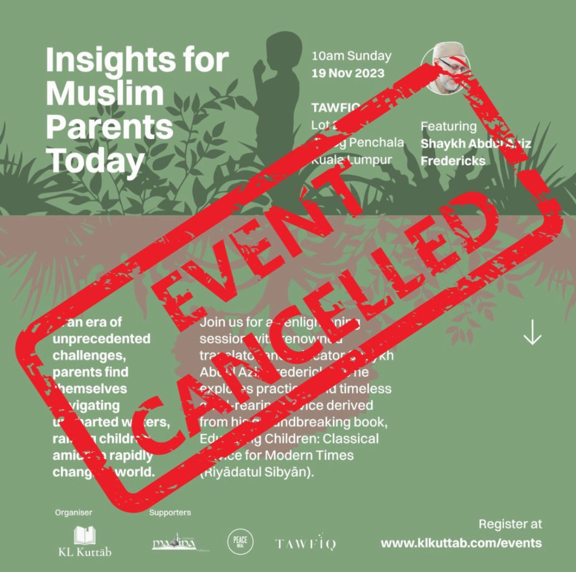 [CLOSED] Insights for Muslim Parents Today