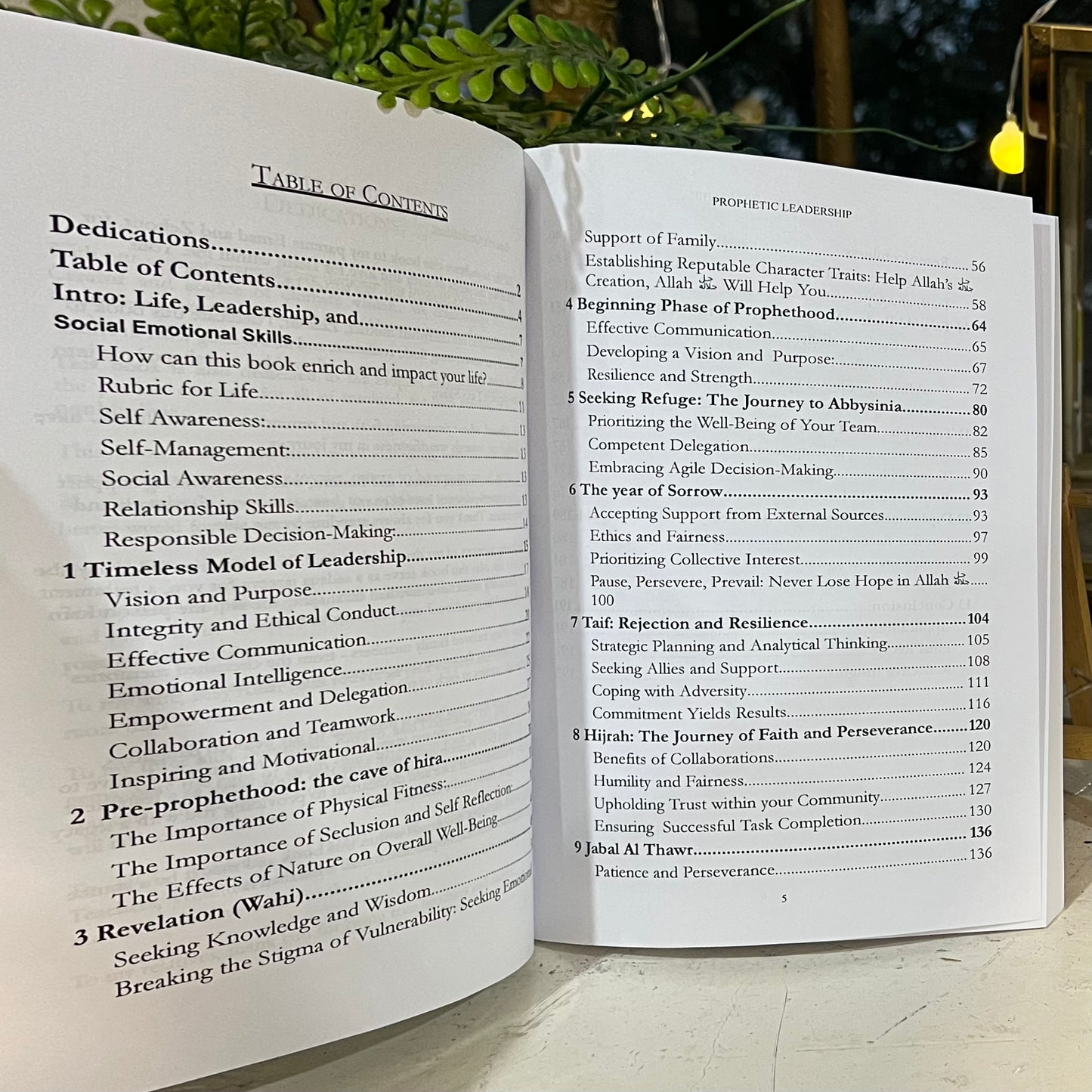 Prophetic Leadership - Lessons on Life, Leadership, and Social-Emotional Wellness from the Seerah