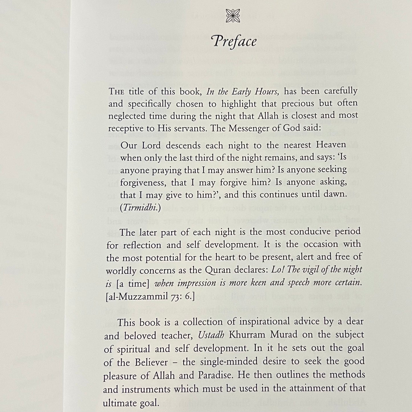 In the Early Hours - Reflections On Spiritual and Self Development