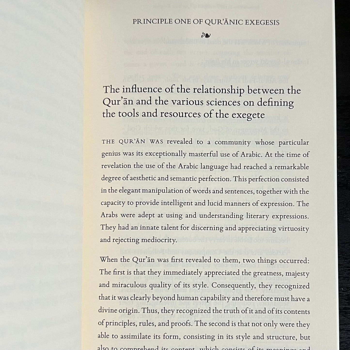 Introduction to the Principles of Quranic Exegesis