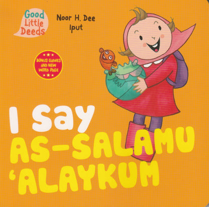 I say As-Salamu 'Alaykum - Board Book