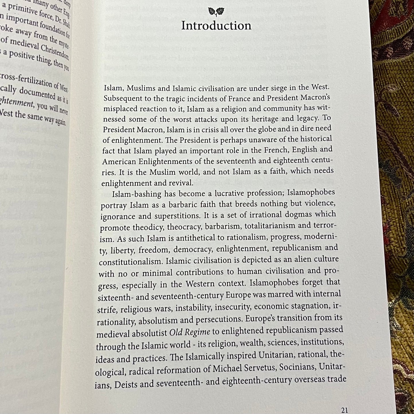 Islam and The English Enlightenment, The Untold Story