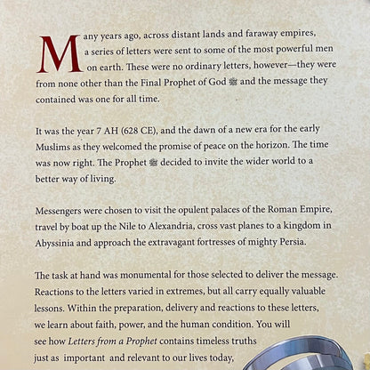 Letters from A Prophet (HB)