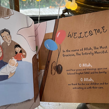 Little One, Our Duas are with You  - Islamic Children's Book