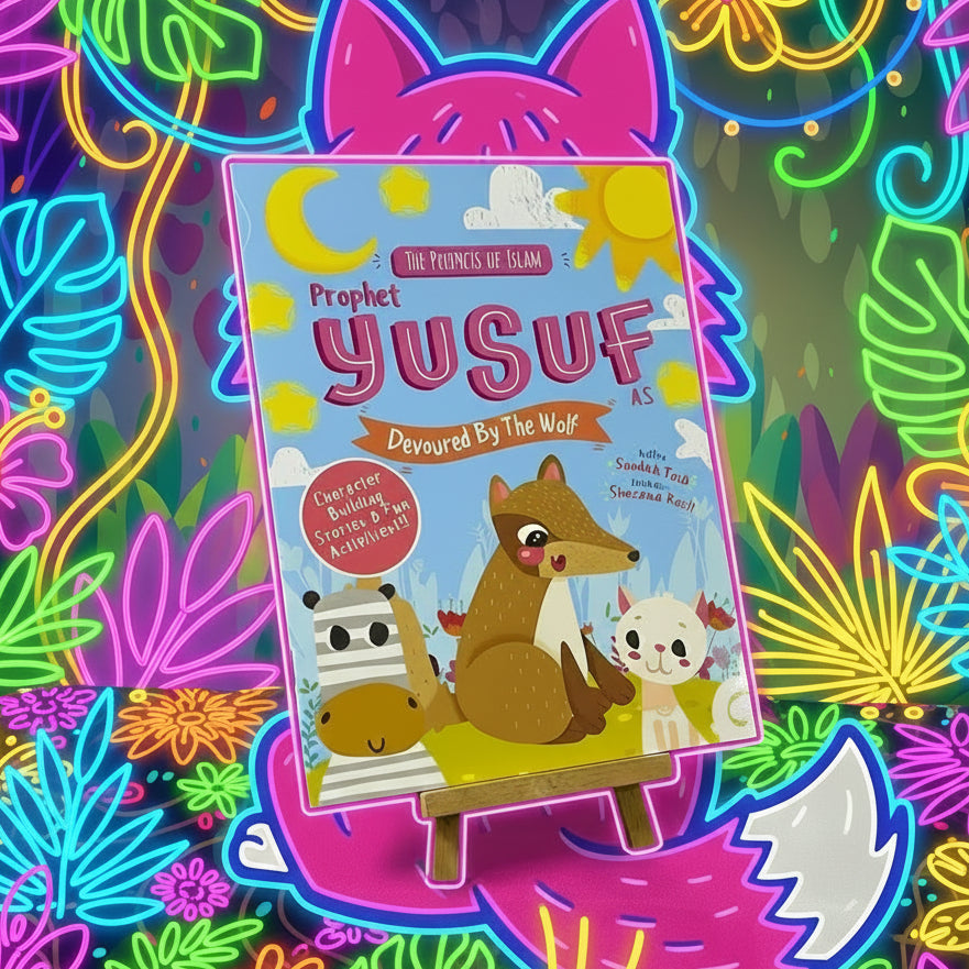 Prophet Yusuf devoured by the Wolf - Activity Book