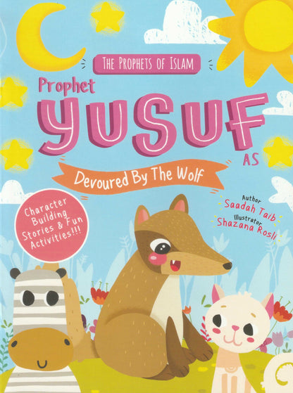 Prophet Yusuf devoured by the Wolf - Activity Book