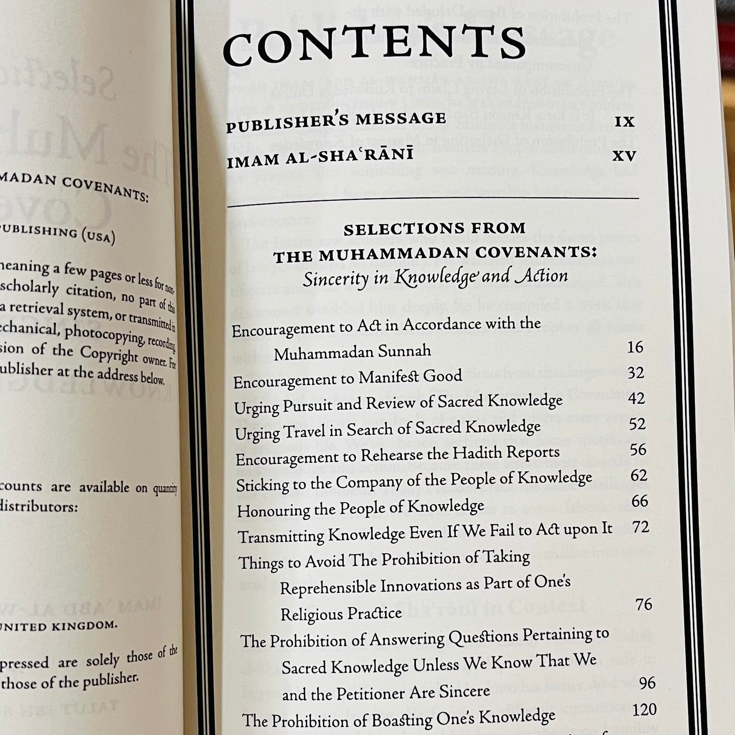 Selections from The Muhammadan Covenants