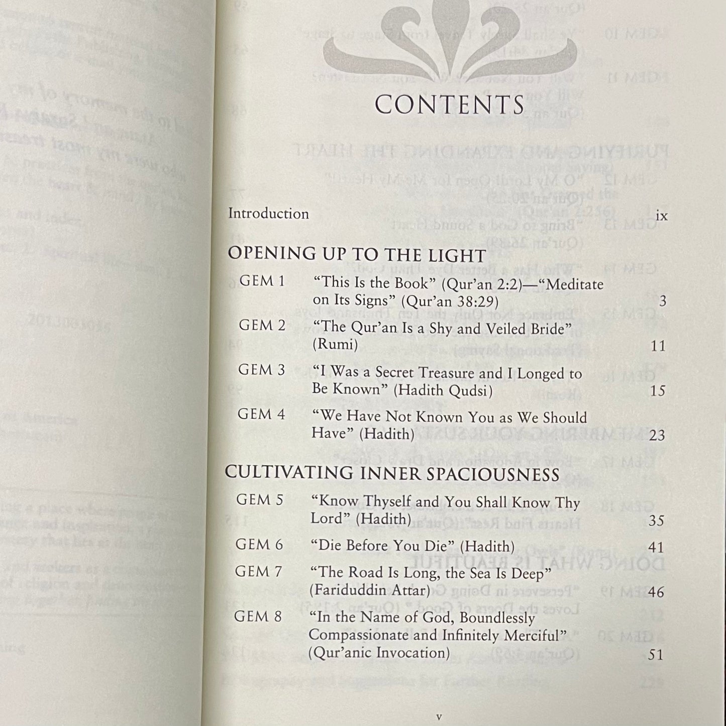 Spiritual Gems of Islam