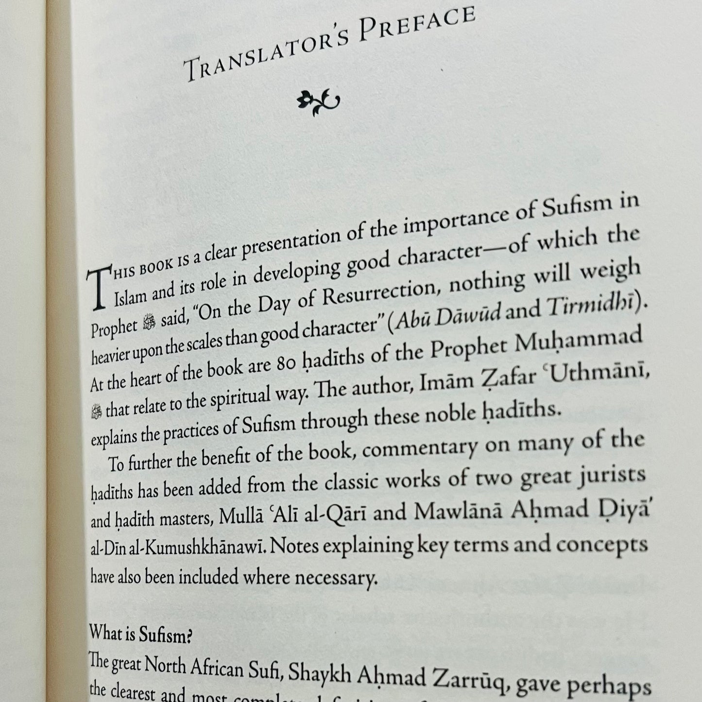 Sufism & Good Character