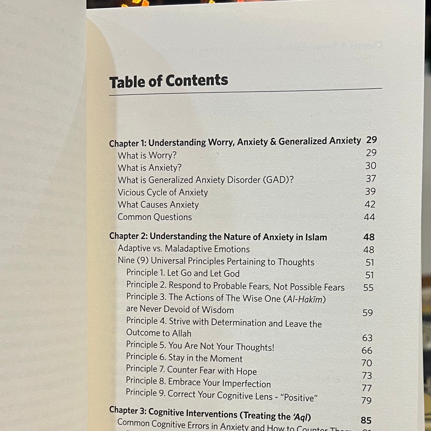 The Islamic Workbook for Managing Anxiety