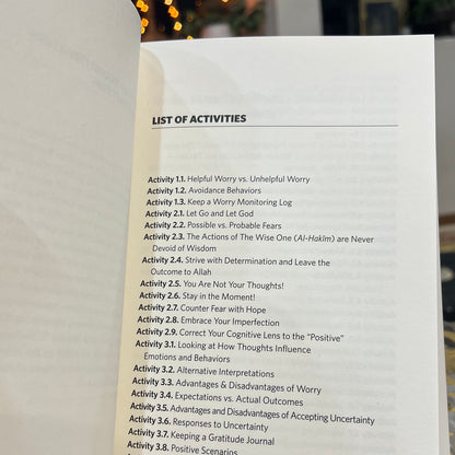 The Islamic Workbook for Managing Anxiety