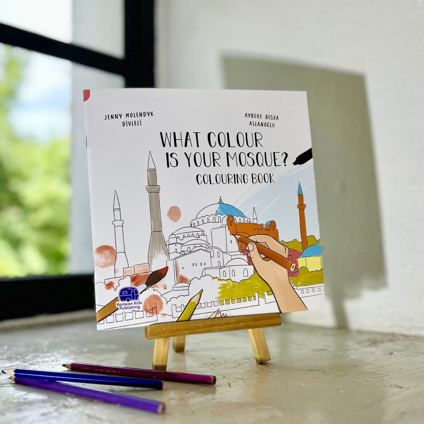 What Color is Your Mosque? Coloring Book - Islamic Children's Activity Book