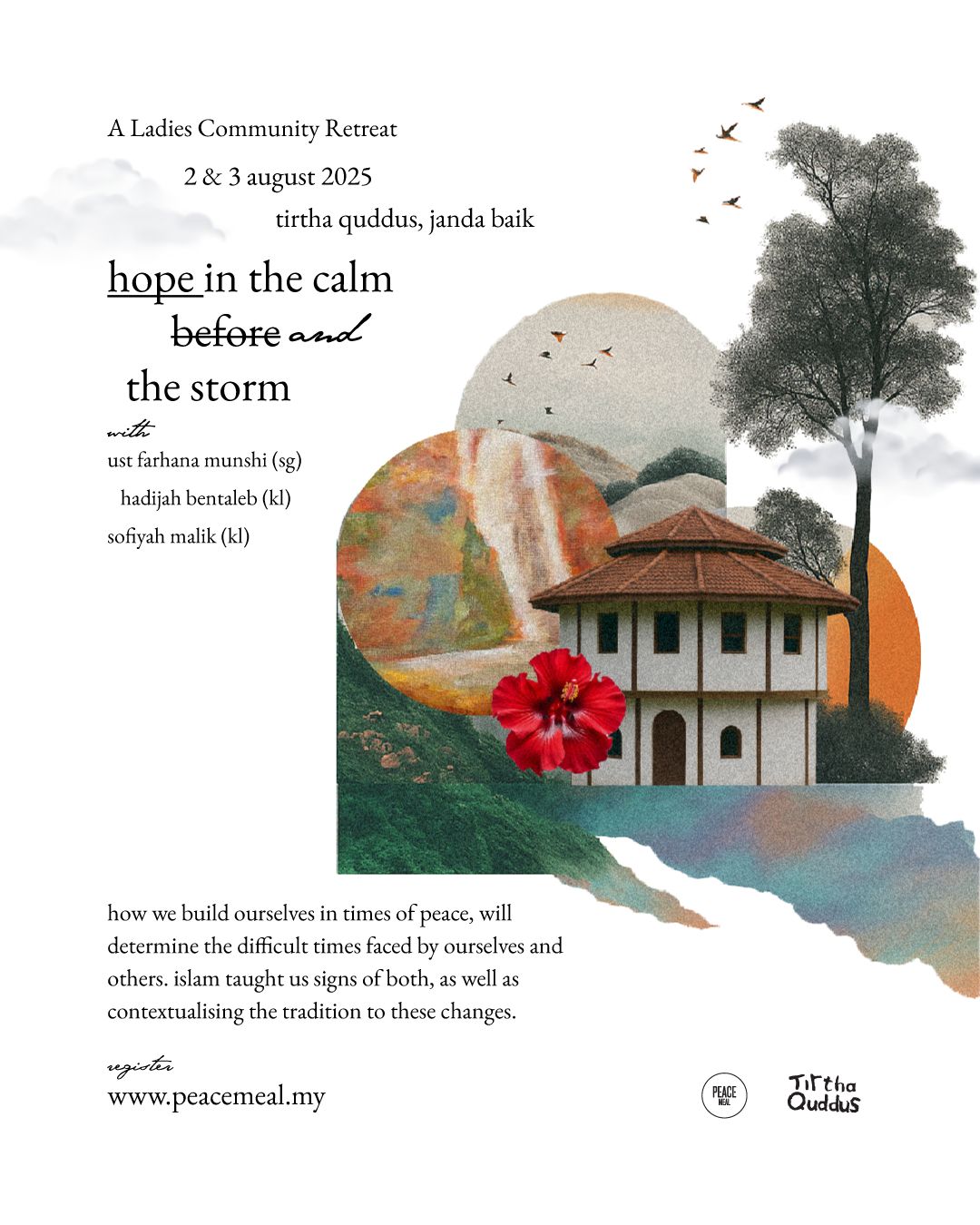 [CLOSED] A 2D1N Ladies Retreat - Saturday 2 August 2025