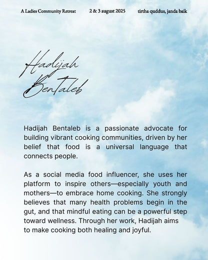 [CLOSED] A 2D1N Ladies Retreat - Saturday 2 August 2025