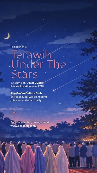 [CLOSED] Terawih Under The Stars Ramadhan 1447
