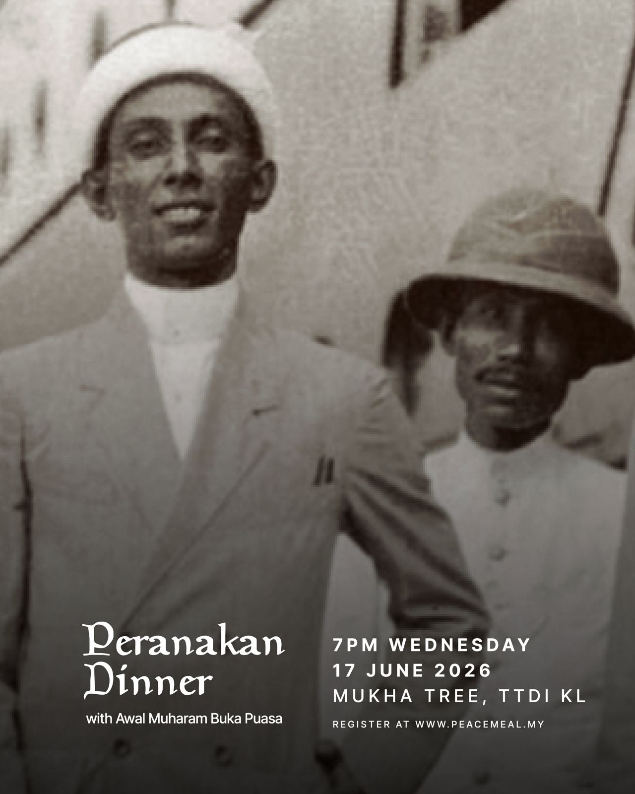 [CLOSED] Peranakan Dinner
With Awal Muharam Buka Puasa