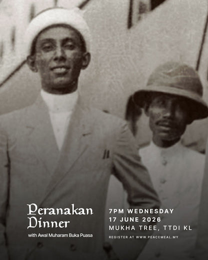 [CLOSED] Peranakan Dinner
With Awal Muharam Buka Puasa