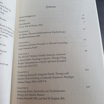 Islamically Integrated Psychotherapy