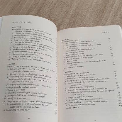 Etiquette of the Learner
