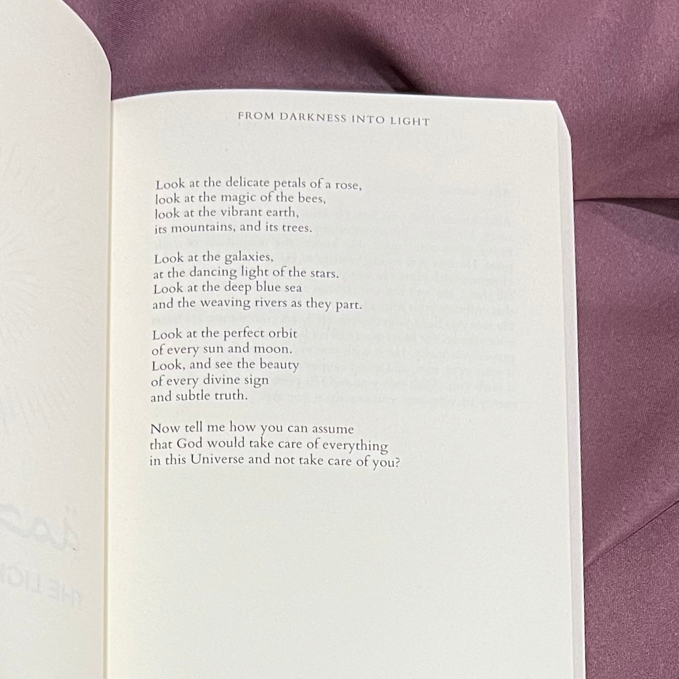 From Darkness Into Light