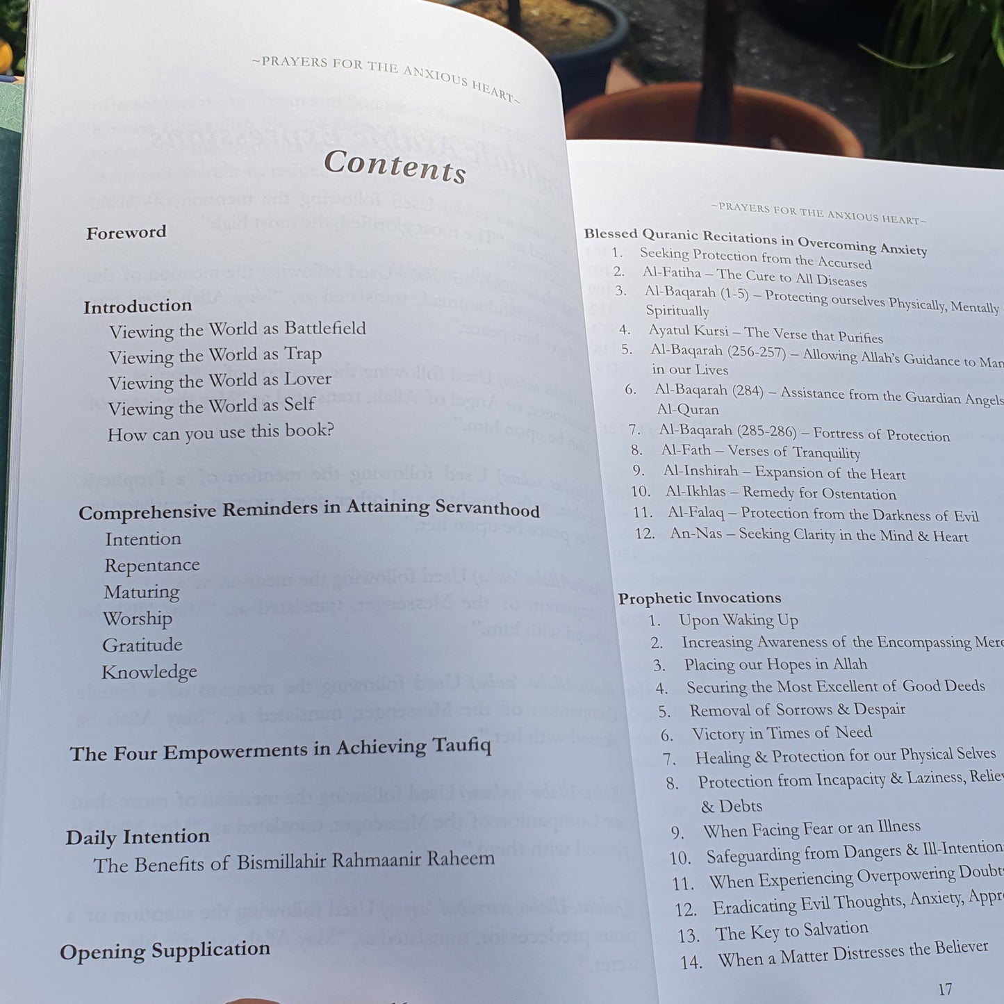 Prayers For the Anxious Heart