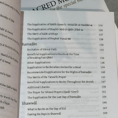 The Sacred Months: Prayer & Worship for the Special Months